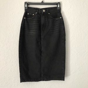H&M Divided Knee Length Skirt